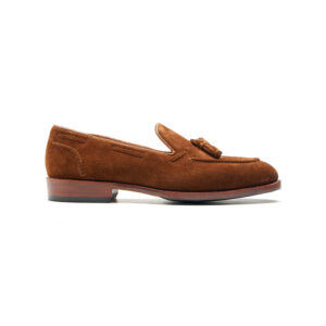 Quvadi Penny Loafer in French Brown