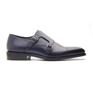 Quvadi Double Monk Strap In Blue