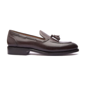 Quvadi Penny Loafer in Dark Brown