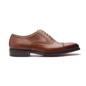Quvadi Quarter Brogue In Tan