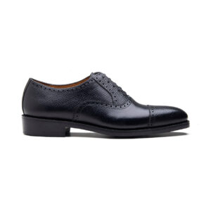 Quvadi Brogue Oxford In Gain Black