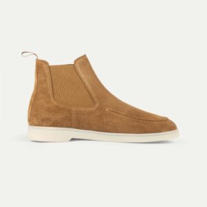Quvadi Chelsea Boot Beige In Tan