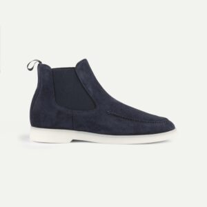 Quvadi Chelsea Boot Beige In Blue