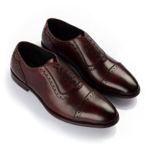 Quvadi Skytteholm Oxfords In Burgundy