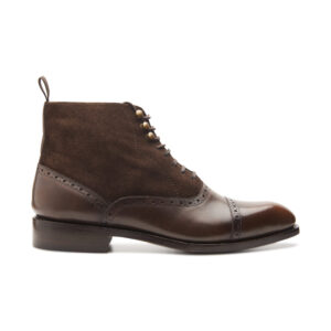 Quvadi Captoe Oxford Boot - Brown