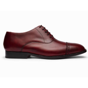 Quvadi Brogue Oxford - Dark Oxblood