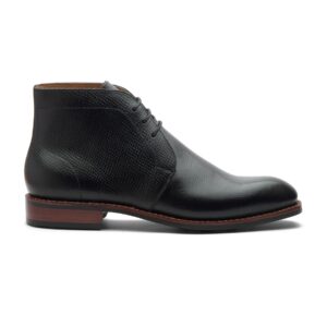 Quvadi Chukka Boot - Black Hatch-grain