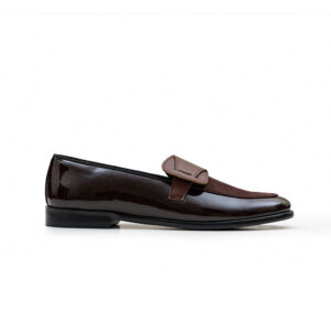 Quvadi Penny Loafer In Dark Brown