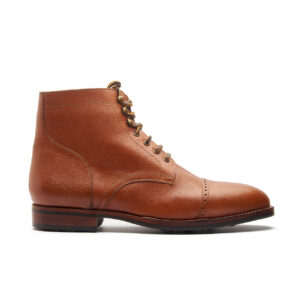 Quvadi Service Boot - Cognac Scotch Grain