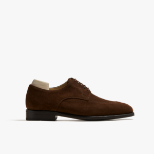 Quvadi Hatch Grain In Suede Brown