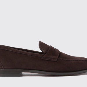 Quvadi Suede Loafer In Brown
