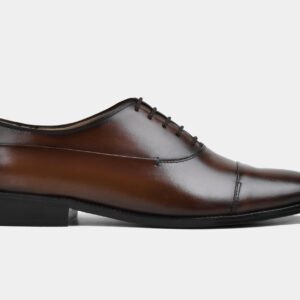 Quvadi Cap Toe Laceup - Brown