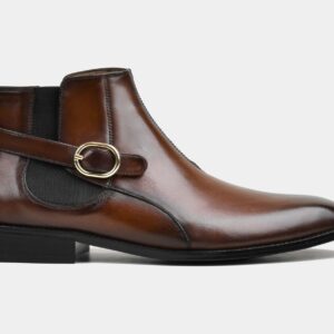 Quvadi Buckle Boot In Brown