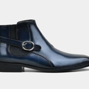 Quvadi Buckle Boots In Blue