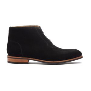 Quvadi Chukka Boot - Black Repello Suede