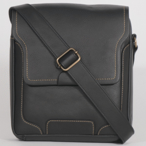 Allwentoe Unisex Leather Sling Bag – Premium Adjustable Strap