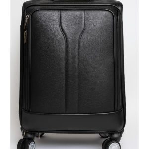 Allwentoe Premium Cabin Size Leather Travelling Luggage Bag - 20 Inch